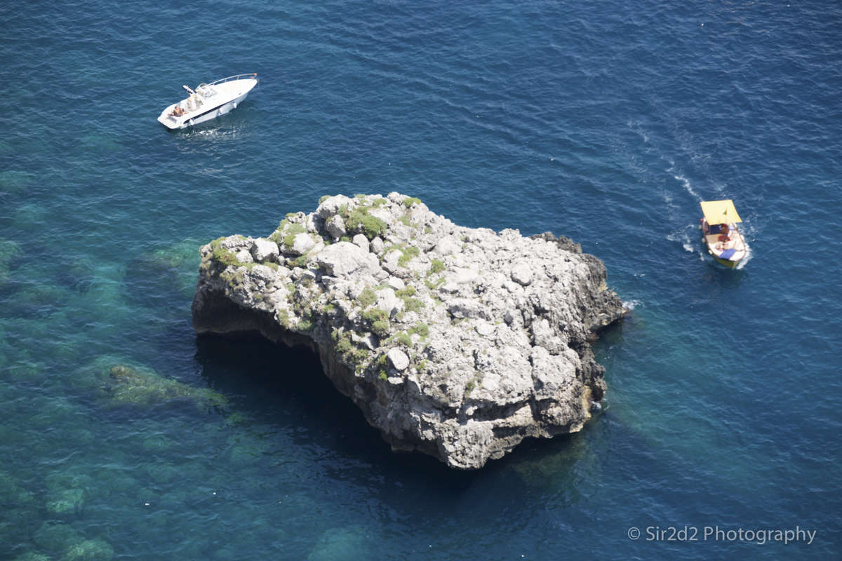 Capri Island - Green Grotto 
