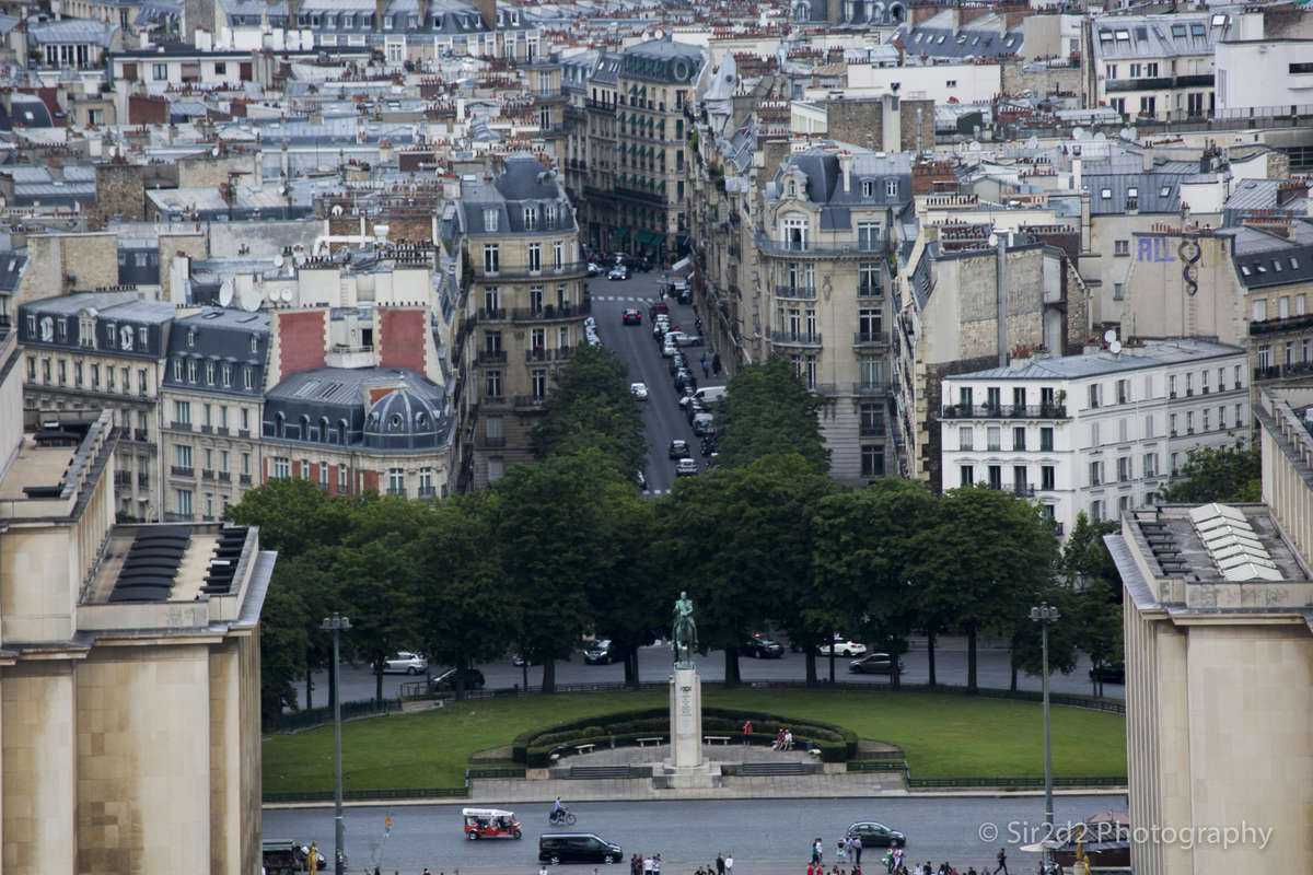 An Aerial view of Paris