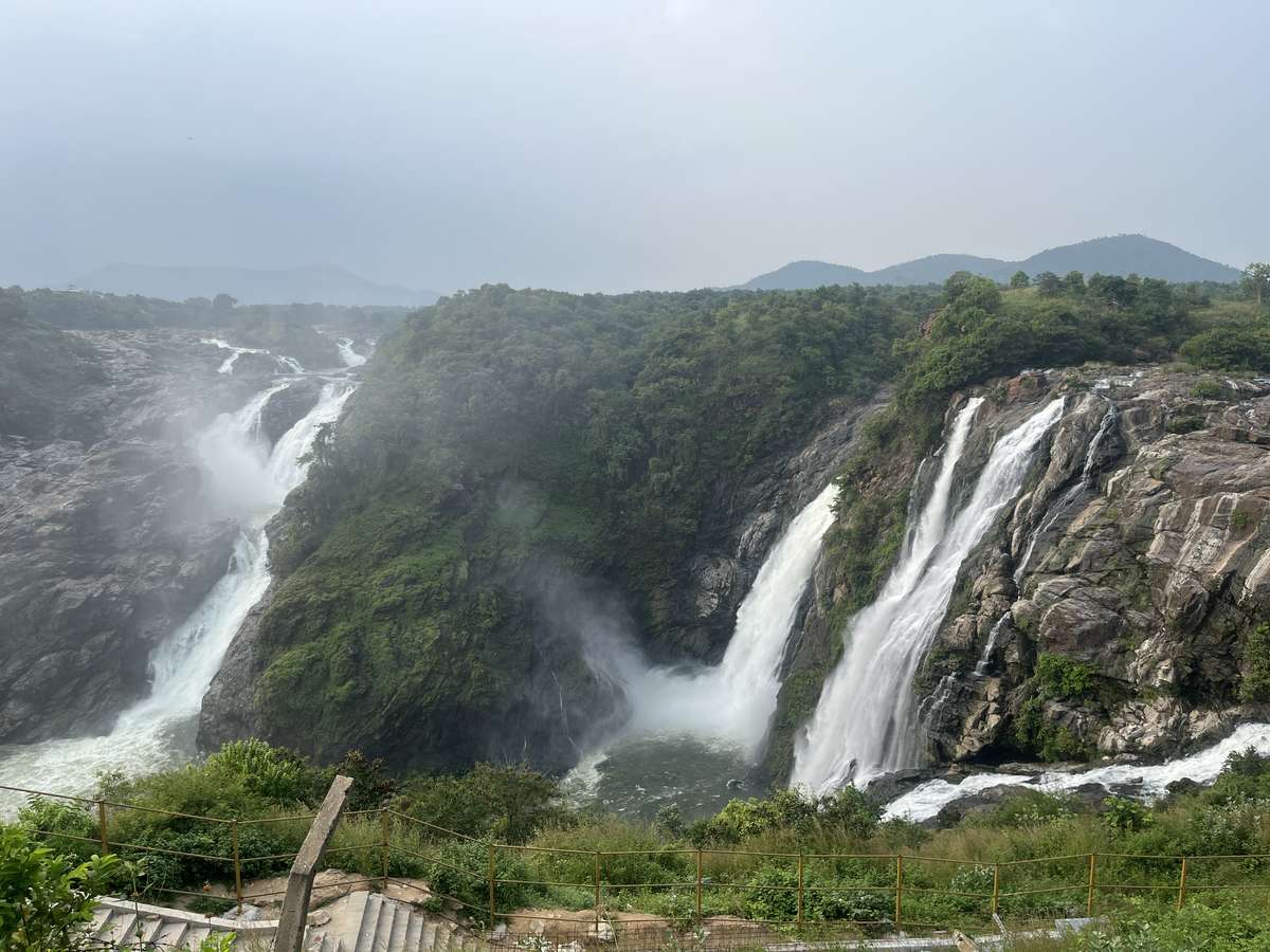 Shivasamudra waterfalls